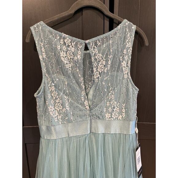 NWT Ever Pretty Dress Gown Light Blue Women’s 8 Large Wedding Dance Gala Event - Picture 6 of 6